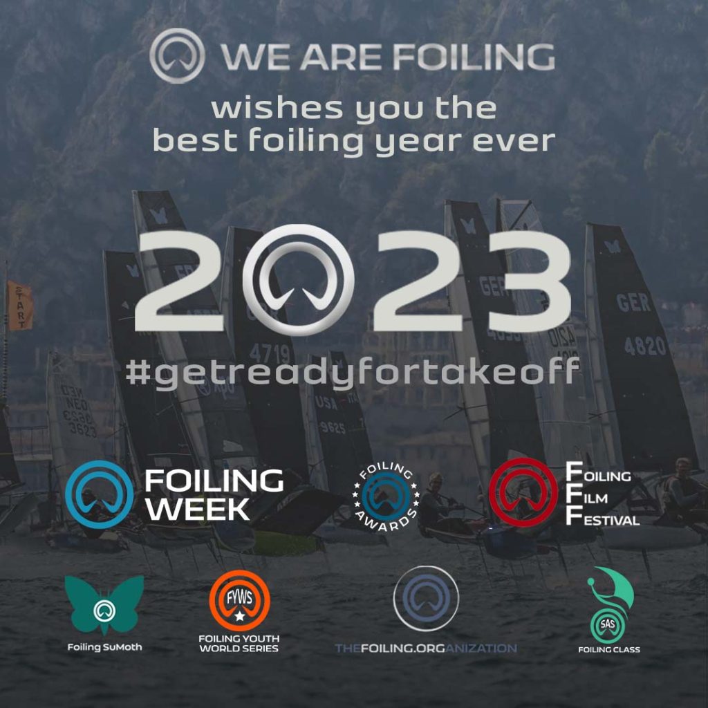 WE ARE FOILING WISHES  YOU THE BEST FOILING YEAR EVER